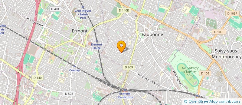 localisation de l'entreprise MONSIEUR CLAUDE EICHWALD à EAUBONNE
