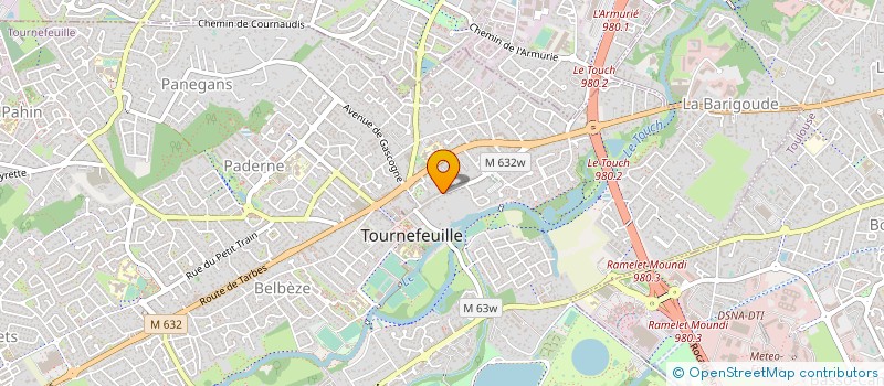 localisation de l'entreprise MONSIEUR CLAUDE ELICABE à TOURNEFEUILLE
