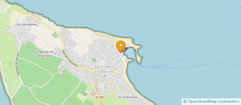 localisation de l'entreprise MONSIEUR CLAUDE EMILE  SAINT-DENIS-D'OLERON