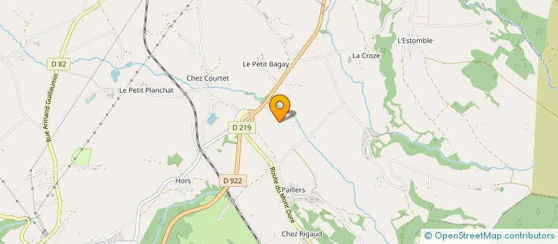 localisation de l'entreprise MONSIEUR CLAUDE EMINET à SAINT-SAUVES-D AUVERGNE