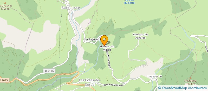 localisation de l'entreprise MONSIEUR CLAUDE EMMANUEL MAUROY à LES COTES-DE-CORPS