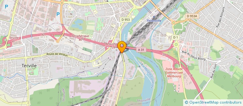 localisation de l'entreprise MONSIEUR CLAUDE EMO  THIONVILLE