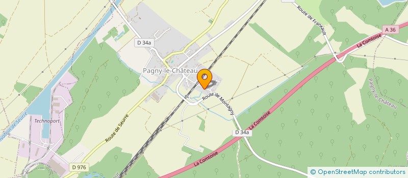 localisation de l'entreprise MONSIEUR CLAUDE ENOC  PAGNY-LE-CHATEAU