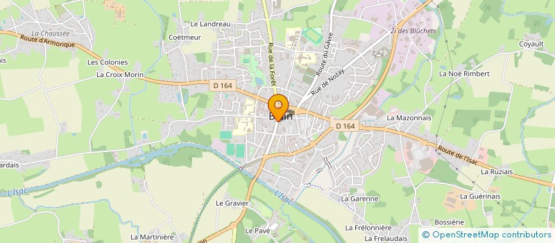 localisation de l'entreprise MONSIEUR CLAUDE ERAUD à BLAIN