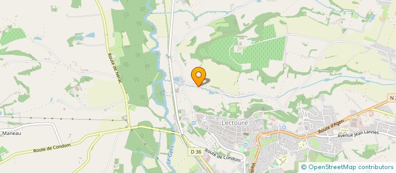 localisation de l'entreprise MONSIEUR CLAUDE ESCOLL  LECTOURE