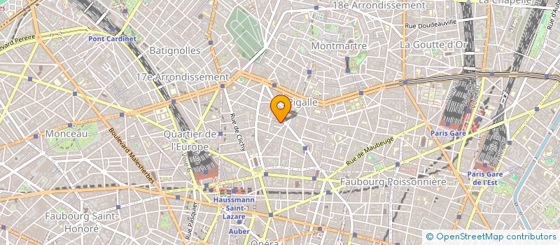 localisation de l'entreprise MONSIEUR CLAUDE ETIENNE  PARIS