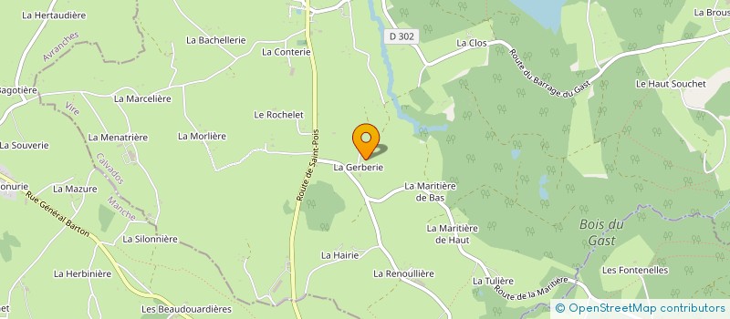 localisation de l'entreprise MONSIEUR CLAUDE EUDE à NOUES DE SIENNE