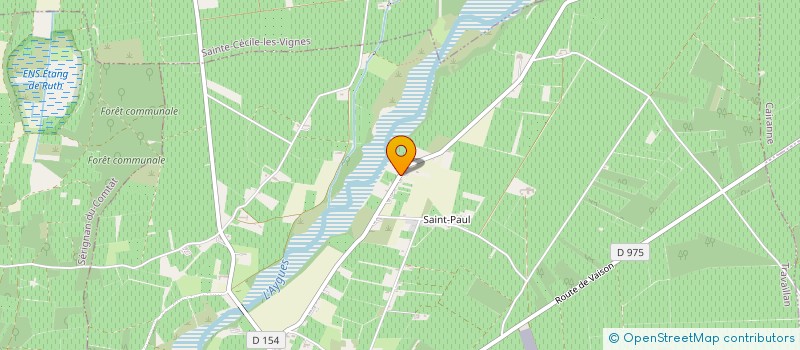 localisation de l'entreprise MONSIEUR CLAUDE EYMERIC  TRAVAILLAN