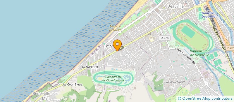 localisation de l'entreprise MONSIEUR CLAUDE FAGHEON  TOURGEVILLE