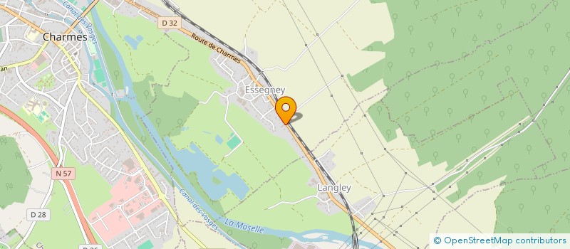 localisation de l'entreprise MONSIEUR CLAUDE FAGOT  ESSEGNEY