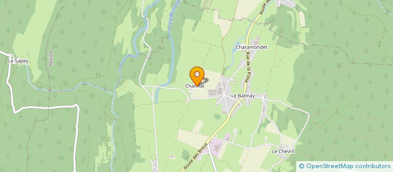 localisation de l'entreprise MONSIEUR CLAUDE FAILLARD  CHEVILLARD