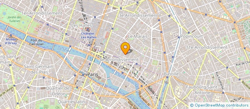 localisation de l'entreprise MONSIEUR CLAUDE FARALDO  PARIS