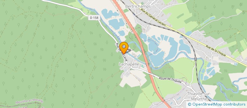 localisation de l'entreprise MONSIEUR CLAUDE FAVIER  LACHAPELLE