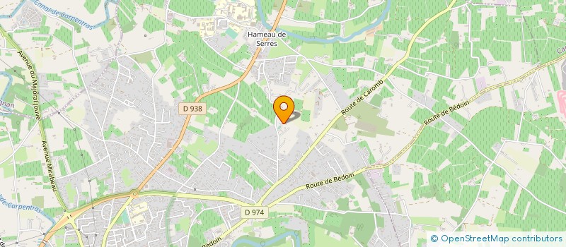 localisation de l'entreprise MONSIEUR CLAUDE FAYOLLE à CARPENTRAS