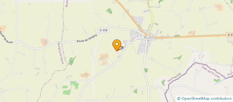 localisation de l'entreprise MONSIEUR CLAUDE FERMIN  BUAIS-LES-MONTS