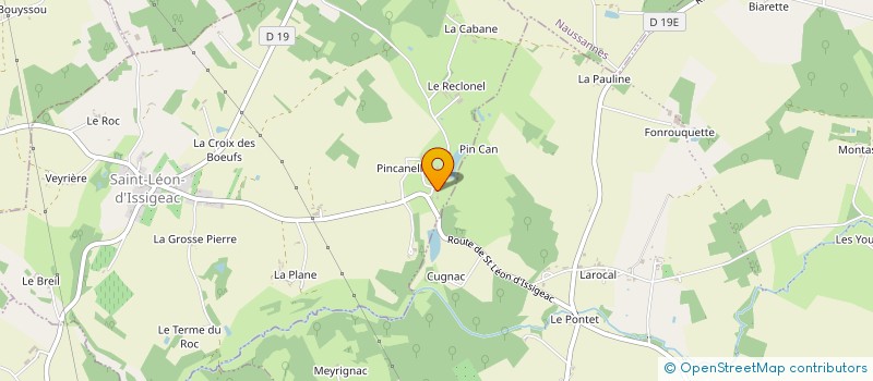 localisation de l'entreprise MONSIEUR CLAUDE FEUILLE à SAINT LEON D'ISSIGEAC
