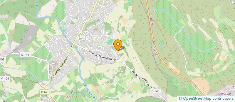 localisation de l'entreprise MONSIEUR CLAUDE FIOL  TEYRAN