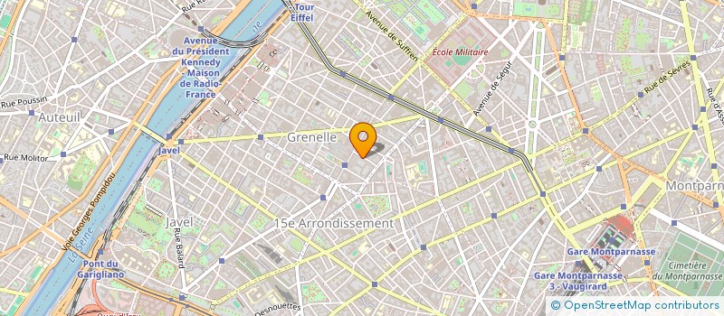 localisation de l'entreprise MONSIEUR CLAUDE FLEUTIAUX  PARIS