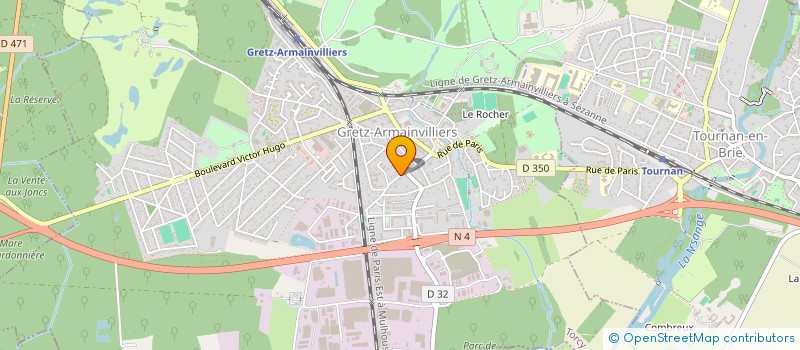 localisation de l'entreprise MONSIEUR CLAUDE FOISSOTTE à GRETZ-ARMAINVILLIERS