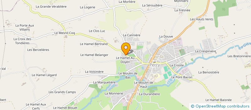localisation de l'entreprise MONSIEUR CLAUDE FOLLIOT à MONTABOT