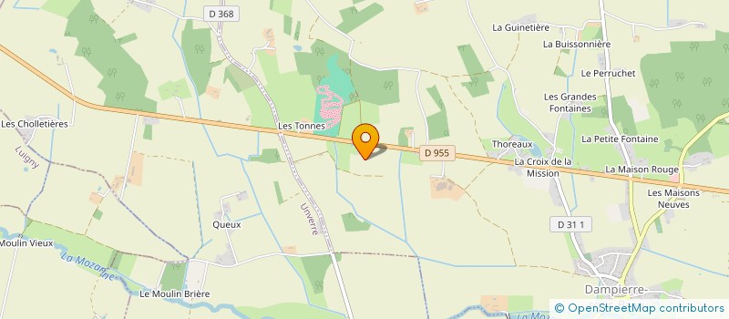 localisation de l'entreprise MONSIEUR CLAUDE FONTAINE à GOHORY