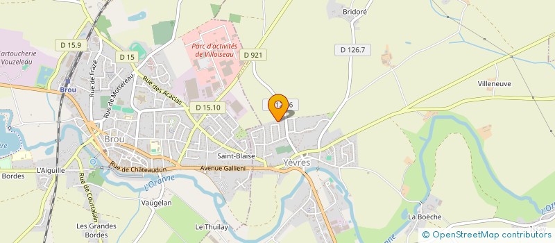 localisation de l'entreprise MONSIEUR CLAUDE FONTAINE à YEVRES
