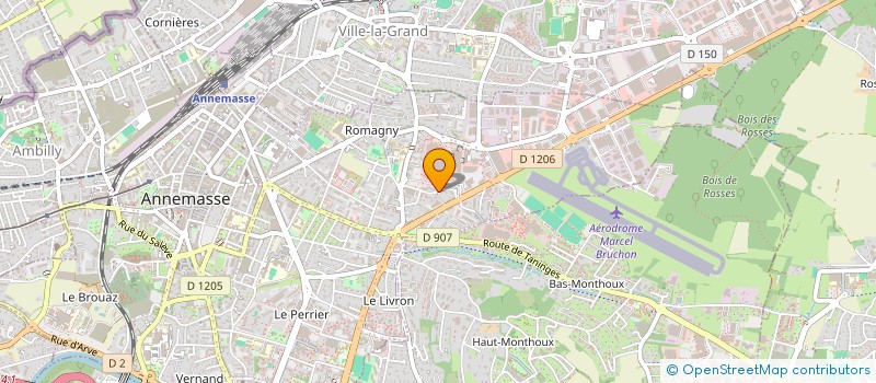 localisation de l'entreprise MONSIEUR CLAUDE FONTAINE-VIVE à ANNEMASSE