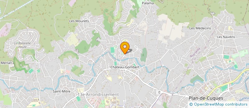 localisation de l'entreprise MONSIEUR CLAUDE FONTANARAVA à MARSEILLE