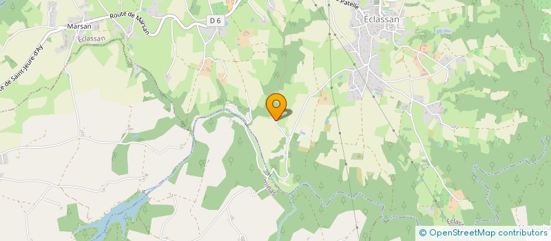 localisation de l'entreprise MONSIEUR CLAUDE FOROT  ECLASSAN