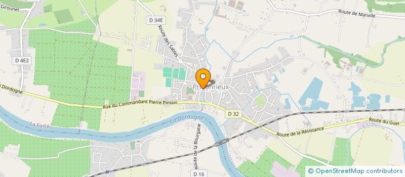 localisation de l'entreprise MONSIEUR CLAUDE FORRIERES  FRAISSE