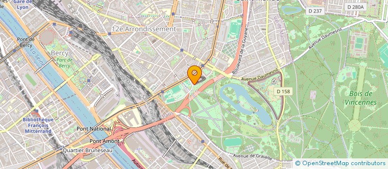 localisation de l'entreprise MONSIEUR CLAUDE FOUINEAU  PARIS