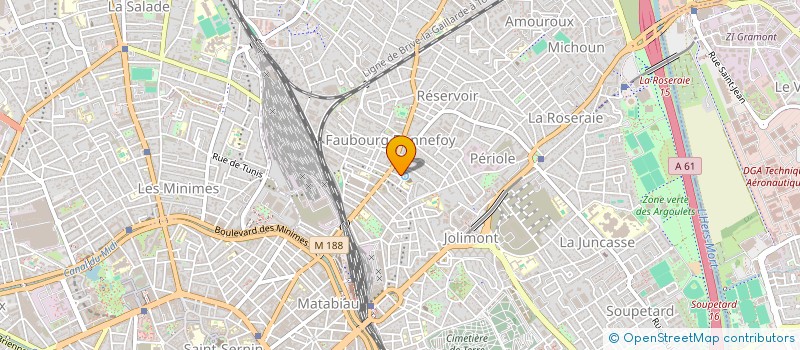 localisation de l'entreprise MONSIEUR CLAUDE FOULD à TOULOUSE