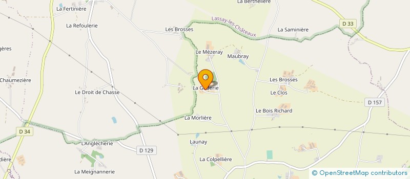 localisation de l'entreprise MONSIEUR CLAUDE FOULON  LE HORPS