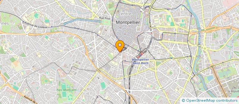 localisation de l'entreprise MONSIEUR CLAUDE FOURNEL à MONTPELLIER