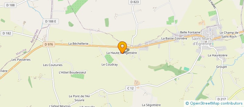 localisation de l'entreprise MONSIEUR CLAUDE FOURNIER à SAINT MARS D'EGRENNE