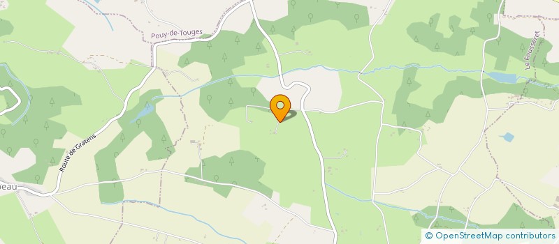 localisation de l'entreprise MONSIEUR CLAUDE FOURNIL  LE FOUSSERET