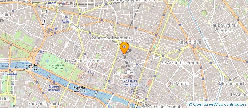 localisation de l'entreprise MONSIEUR CLAUDE FOUROT  PARIS