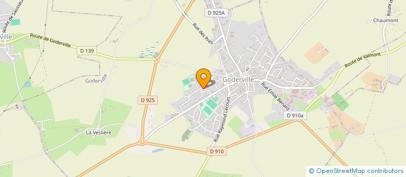 localisation de l'entreprise MONSIEUR CLAUDE FREGER  GODERVILLE