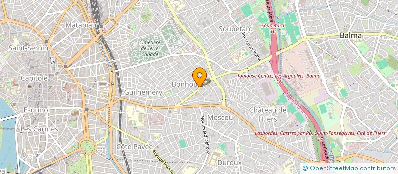 localisation de l'entreprise MONSIEUR CLAUDE FREJAVILLE à TOULOUSE