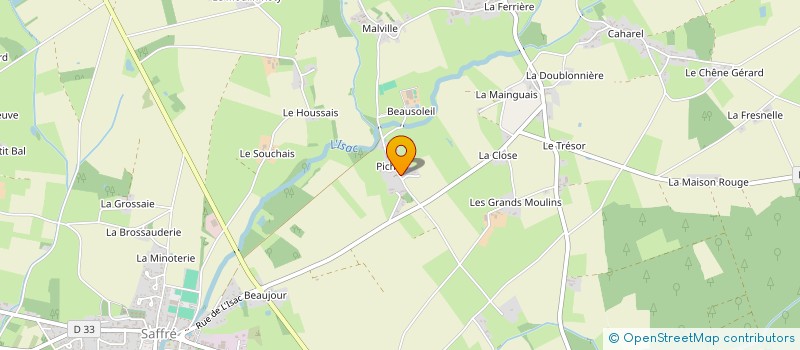 localisation de l'entreprise MONSIEUR CLAUDE FREMINET à SAFFRE