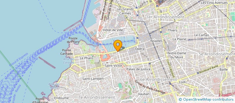 localisation de l'entreprise MONSIEUR CLAUDE FROMENT à MARSEILLE