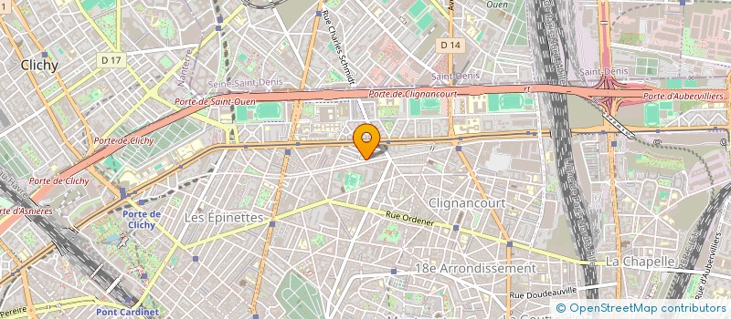 localisation de l'entreprise MONSIEUR CLAUDE FUCHE à PARIS