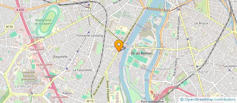 localisation de l'entreprise MONSIEUR CLAUDE FUGGETTA à TOULOUSE