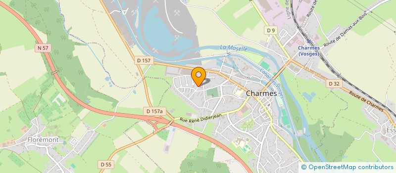 localisation de l'entreprise MONSIEUR CLAUDE FUND  CHARMES