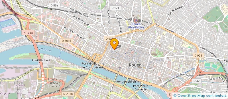 localisation de l'entreprise MONSIEUR CLAUDE FUZEAU  ROUEN