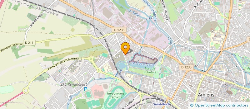 localisation de l'entreprise MONSIEUR CLAUDE GABET à AMIENS