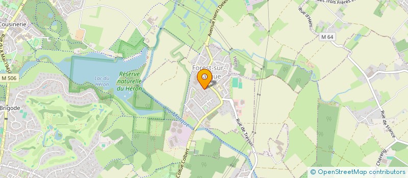 localisation de l'entreprise MONSIEUR CLAUDE GAFUNDU DACOSTA  FOREST-SUR-MARQUE