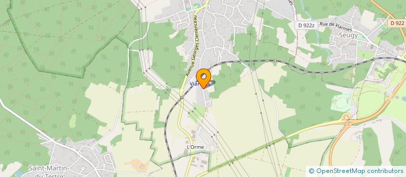 localisation de l'entreprise MONSIEUR CLAUDE GAILLARD  VIARMES