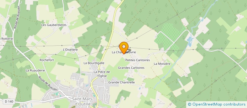 localisation de l'entreprise MONSIEUR CLAUDE GALOPIN à SAINT MARS D OUTILLE