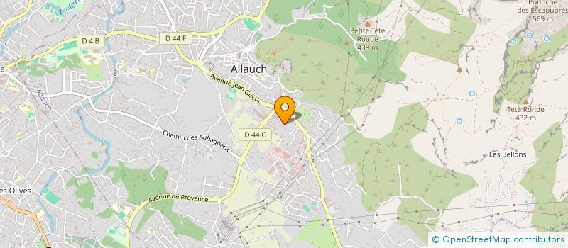 localisation de l'entreprise MONSIEUR CLAUDE GAMBIN à ALLAUCH